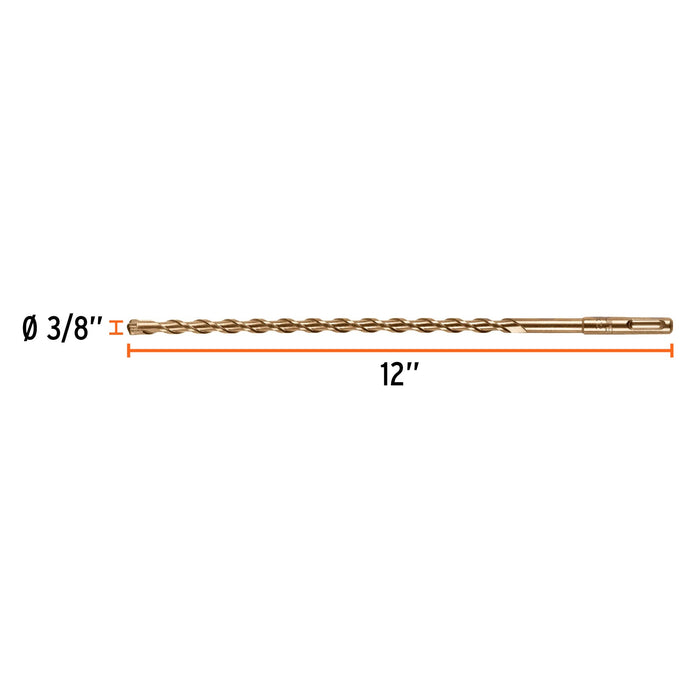 Broca SDS Plus 3/8 x 12"