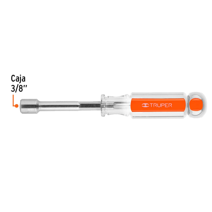 Desarmador de caja 3/8" mango de acetato