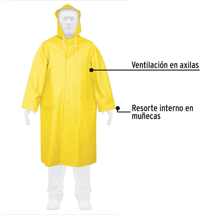 Gabardina-impermeable-doble-capa,-talla-G