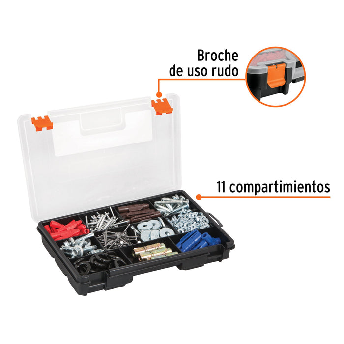 Organizador 9" con 11 compartimentos