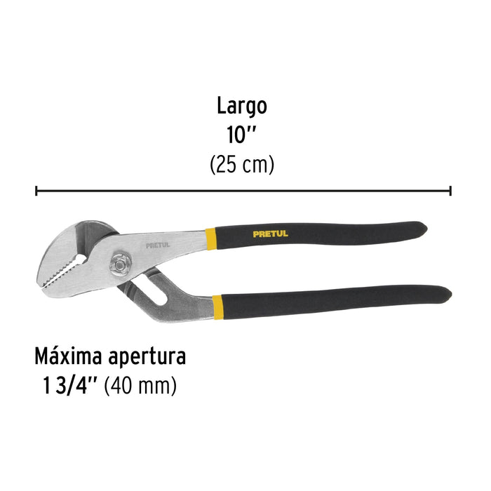 Pinza de extensión 10" mango de vinil