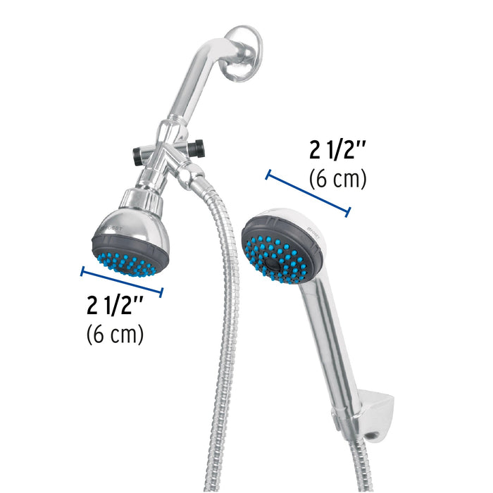 Regadera-2-1/2"-con-extensión-tipo-teléfono,-Foset