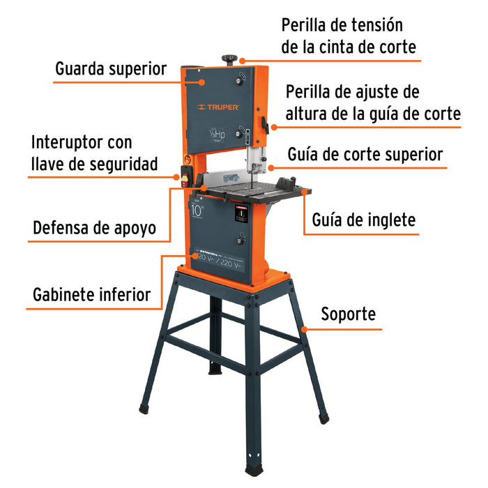 SIERRA DE CINTA 10"